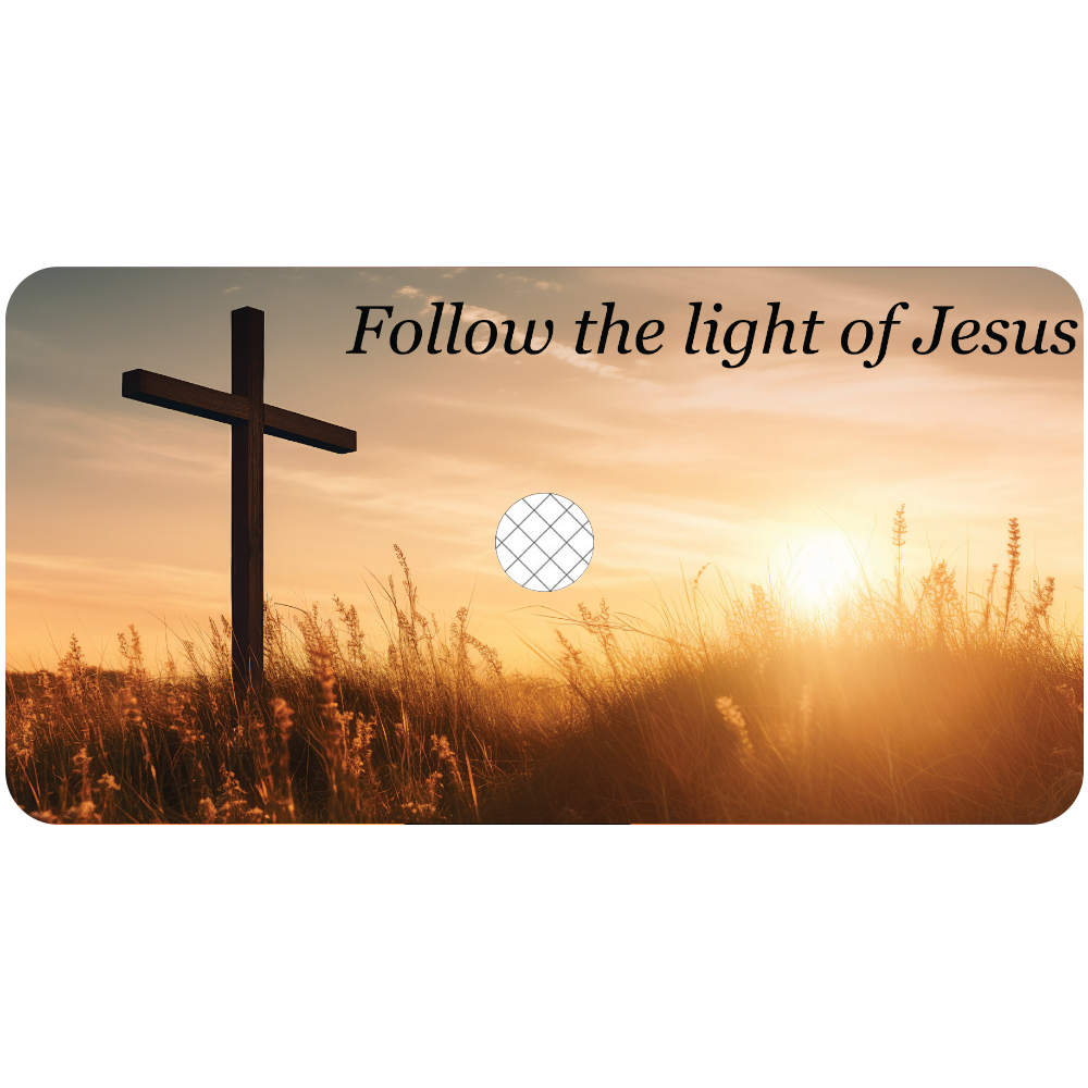 Follow the light of Jesus